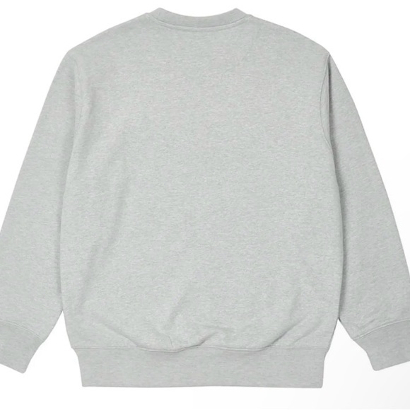 Palace Postcode Crew Grey Marl - Picture 2 of 4